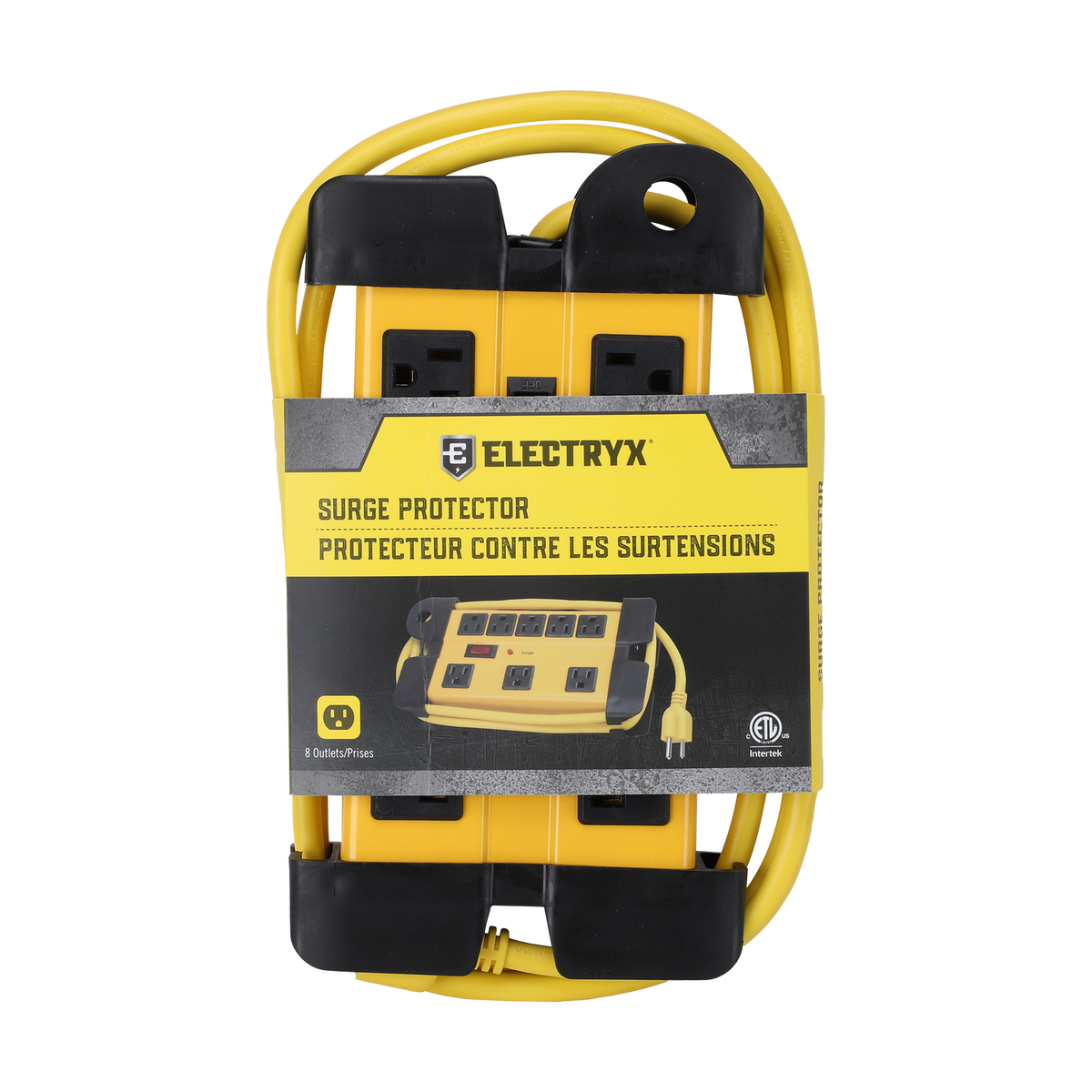 6 FT. 8-Outlets Surge Protector Strip with Cord
