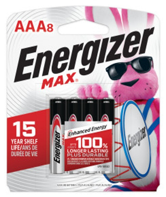 Energizer Max Alk Aaa-8