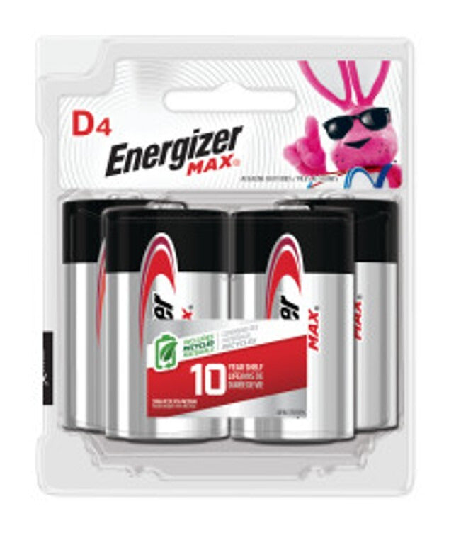 Energizer Max Alk D-4