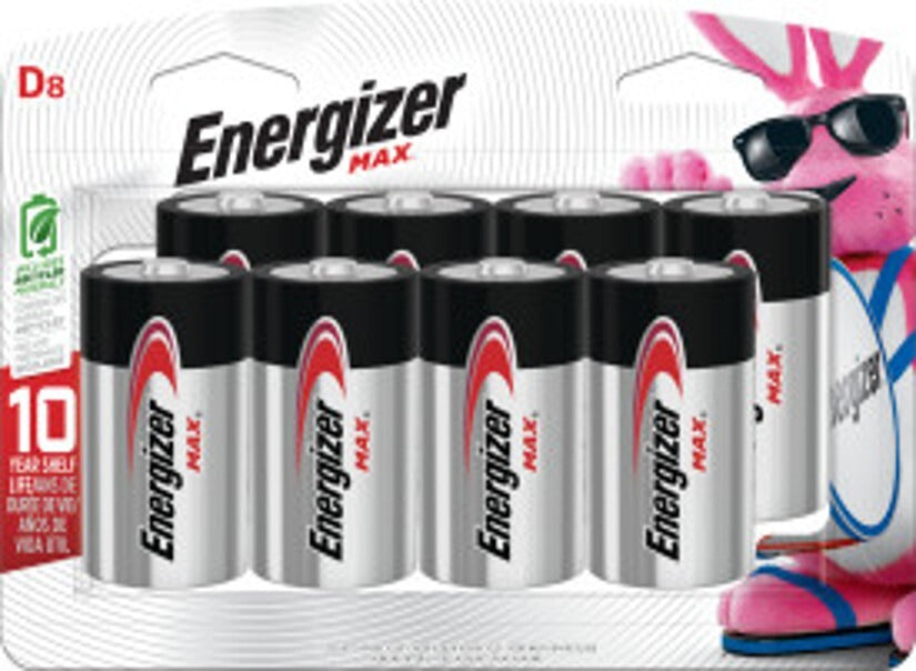 Energizer Max Alk D-8
