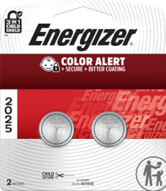 Energizer 2025 Lith Coin 2-Pk