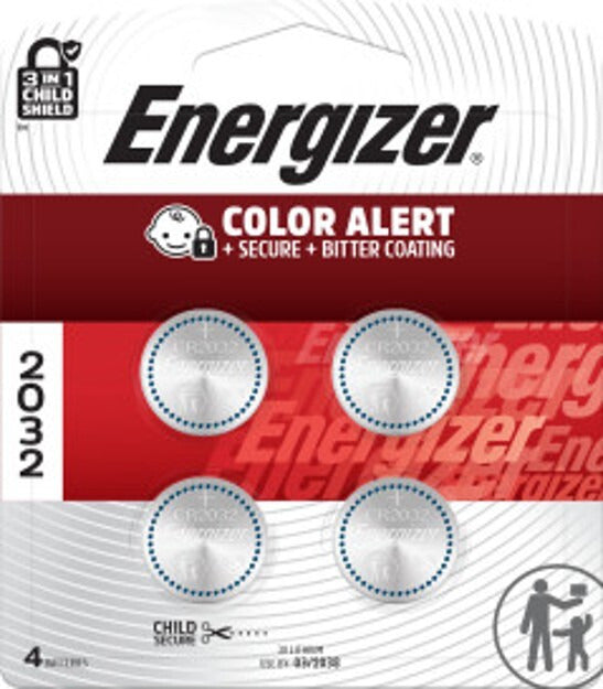 Energizer 2032 Lith Coin 4-Pk
