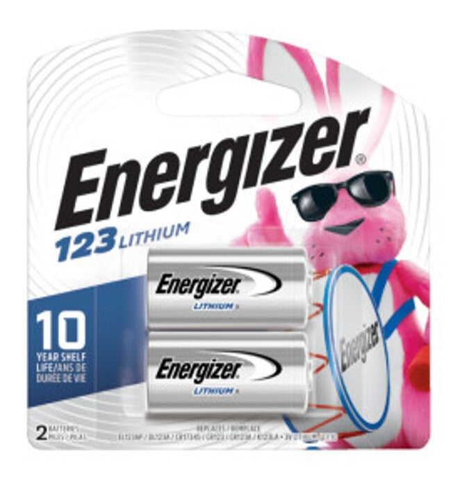 Energizer 123 Lithium 2-Pack