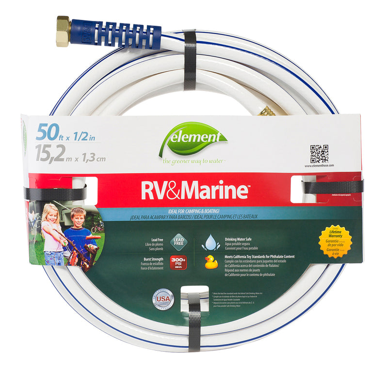 Marine/RV Hose,1/2"x50'