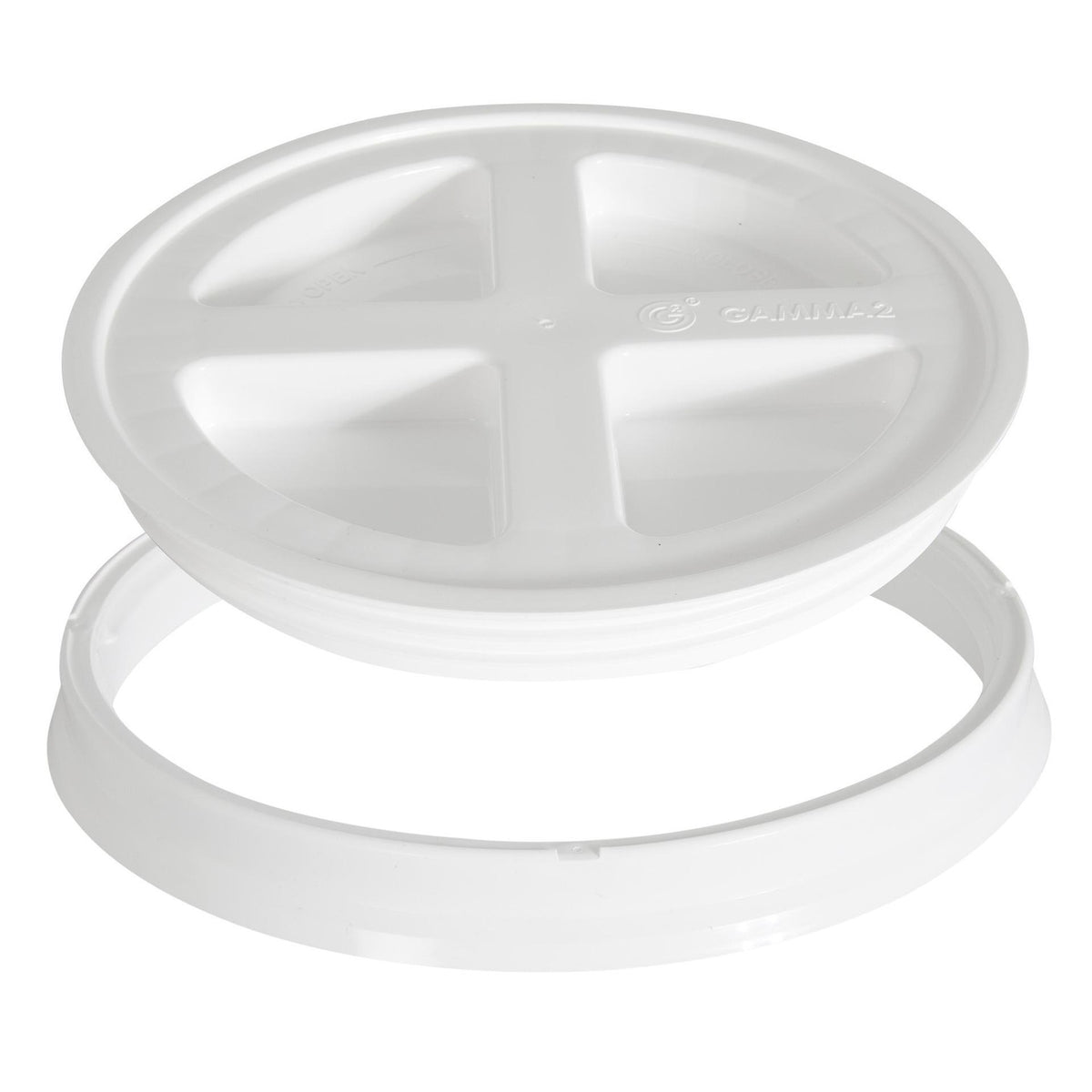White Gamma Seal Lid