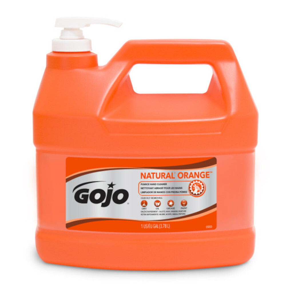 Gojo Hand Clnr Nat Orng W/Pum