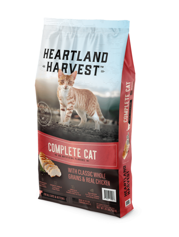 Complete Cat Dry Food with Classic Whole Grains & Real Chicken