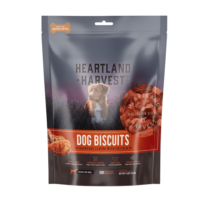 Barbeque Flavor Medium Dog Biscuits