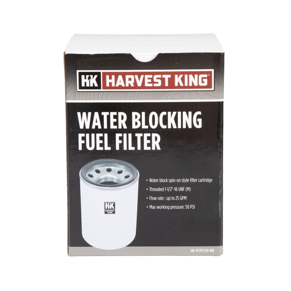 Harvest King Water Blocking Fuel Filter in retail box
