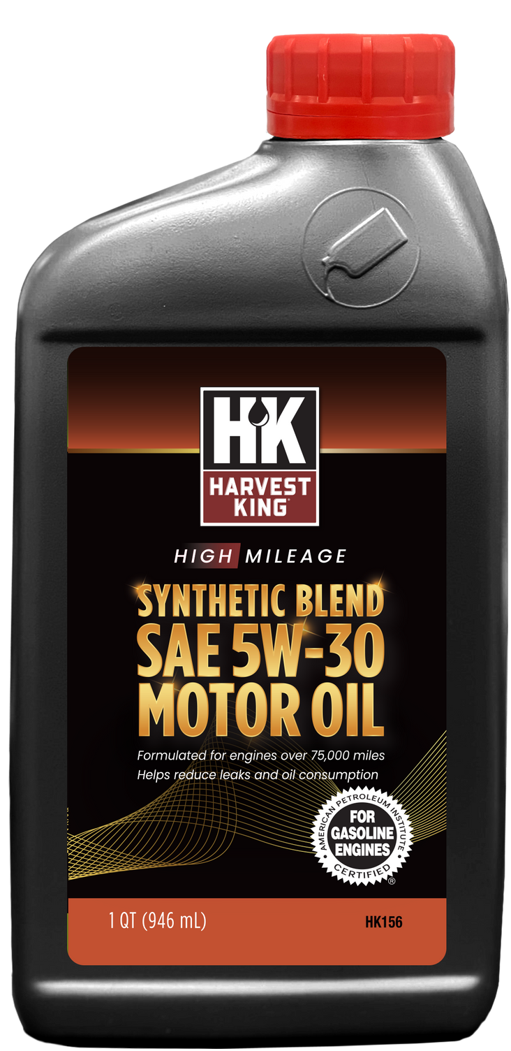 Synthetic Blend High Mileage SAE 5W-30 Motor Oil