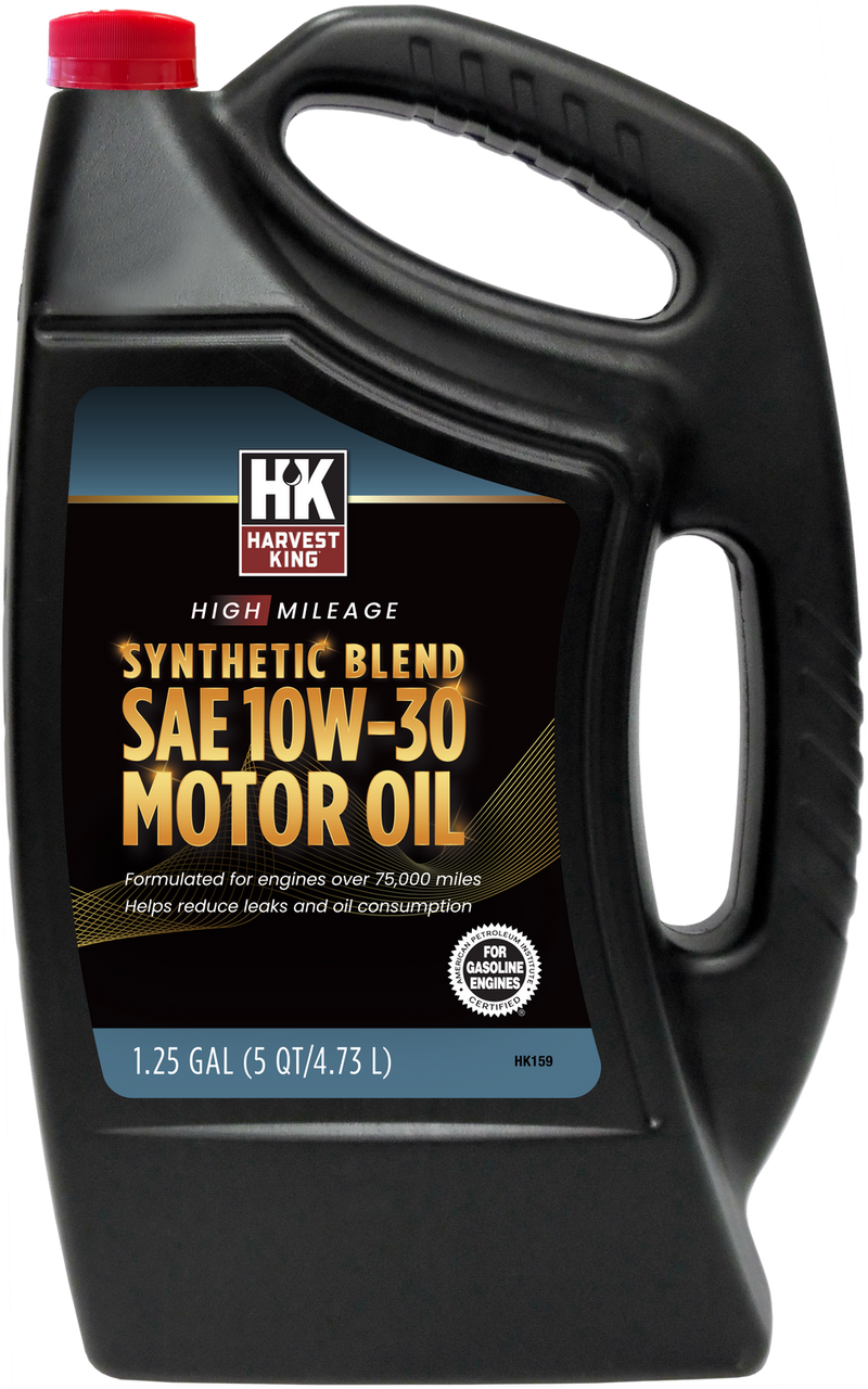 Synthetic Blend High Mileage SAE 10W-30 Motor Oil