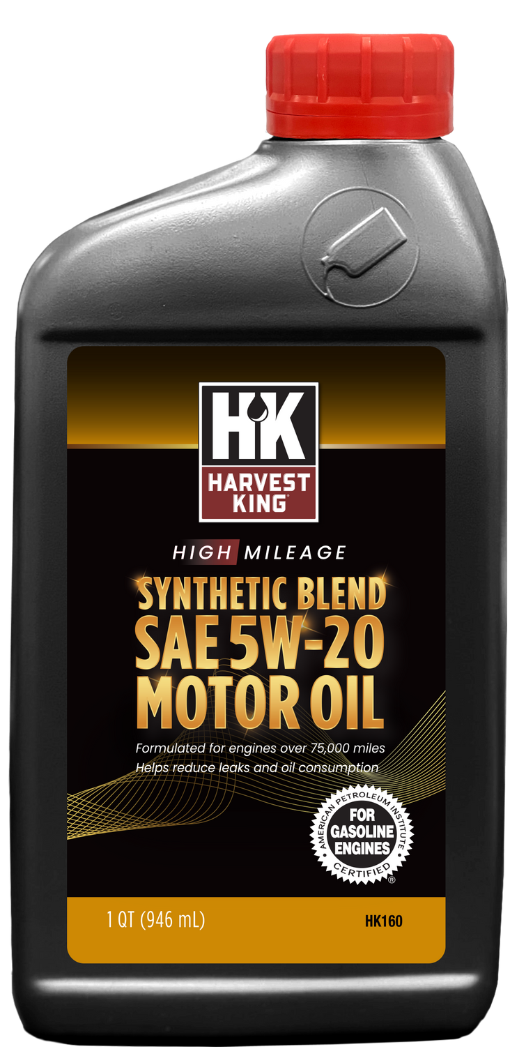Synthetic Blend High Mileage SAE 5W-20 Motor Oil