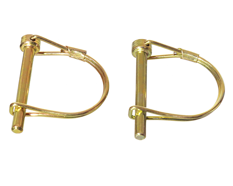 1/4" x 1-3/4" Pto Round Lock Pins 2-Pack