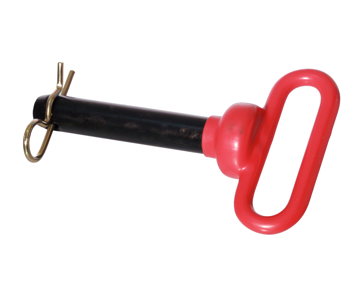 Red Hitch Pin Grade 5 - 1-1/8" x 8-1/2"