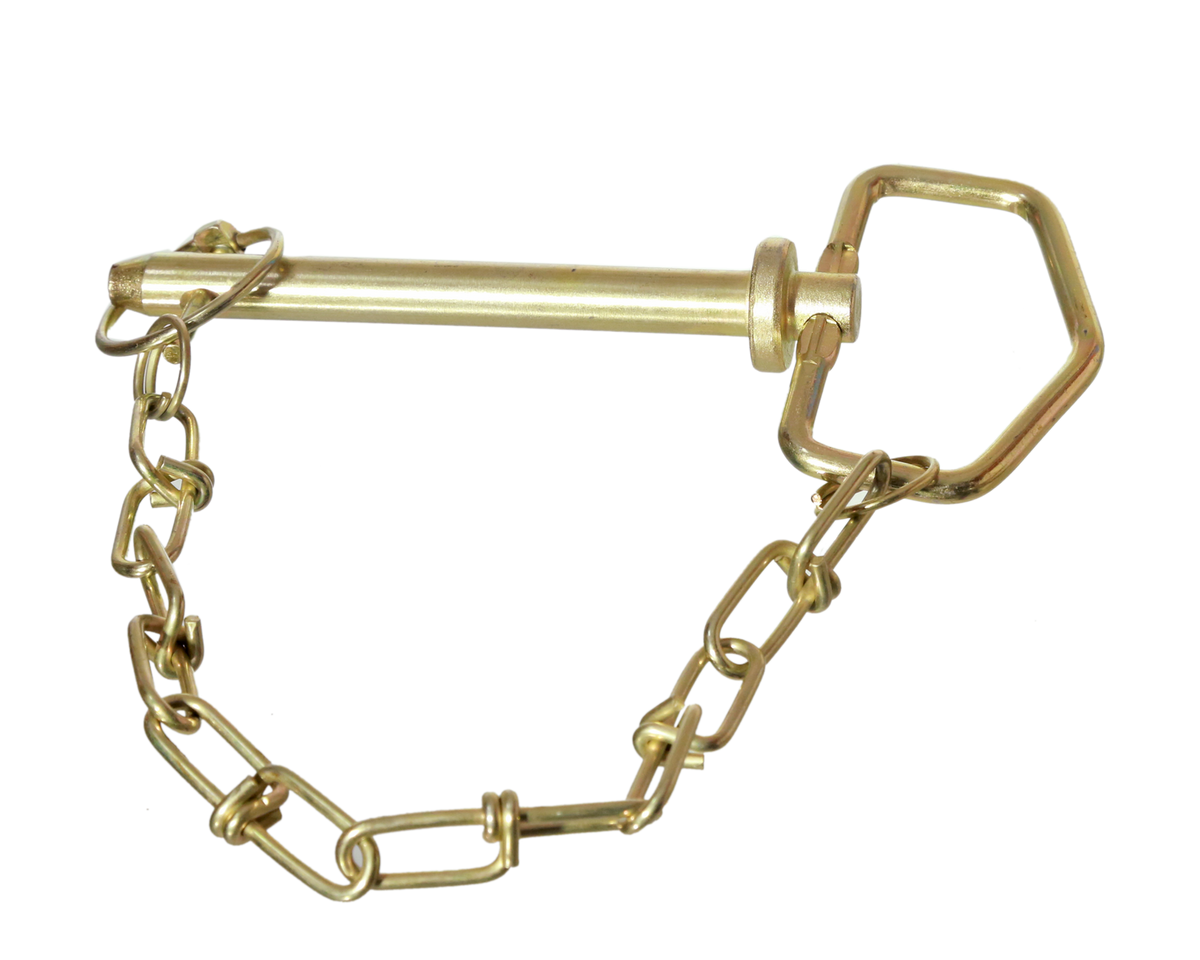 Hitch Pin with Chain 1/2" x 4-1/4"