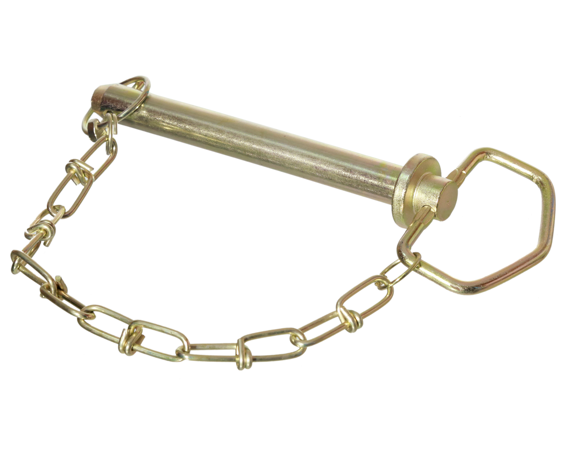 Hitch Pin with Chain 5/8" x 4-1/4"