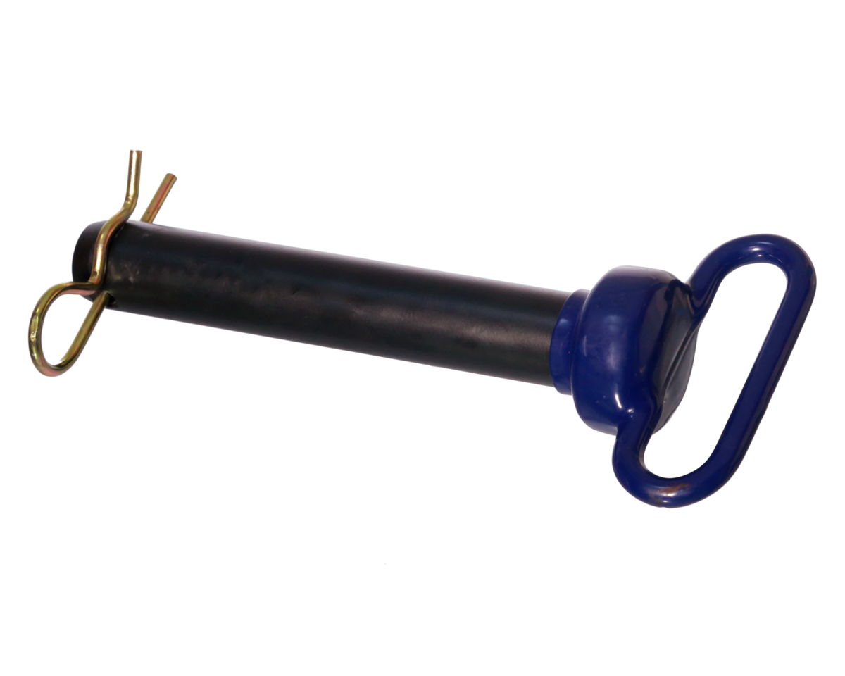 Blue Hitch Pin Grade 8 - 1-1/8" x 7"