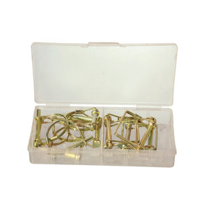 Harvest King Lock Pin Assortment Box, open
