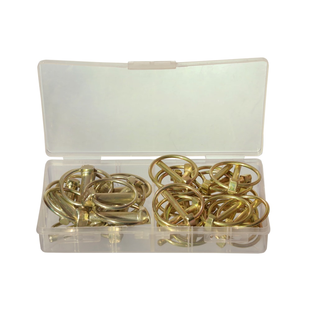 Harvest King Lynch Pin Assortment Box, open