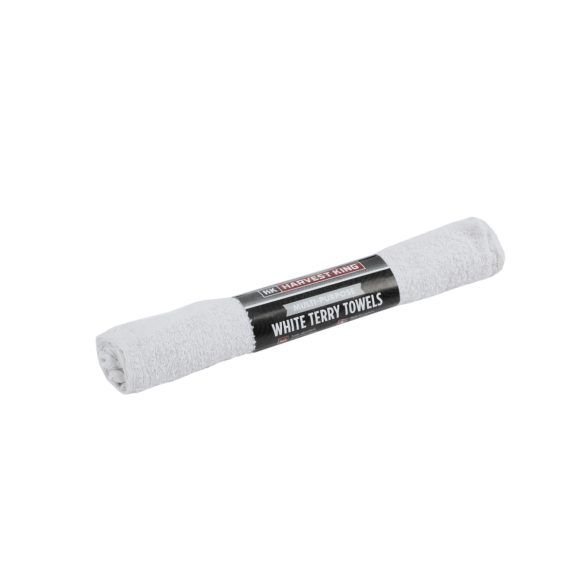 Multi-Purpose White Terry Towels 3-Pack