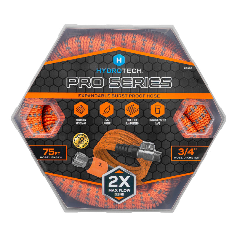 Garden Hose,3/4"x 75',Pro Series Emfh