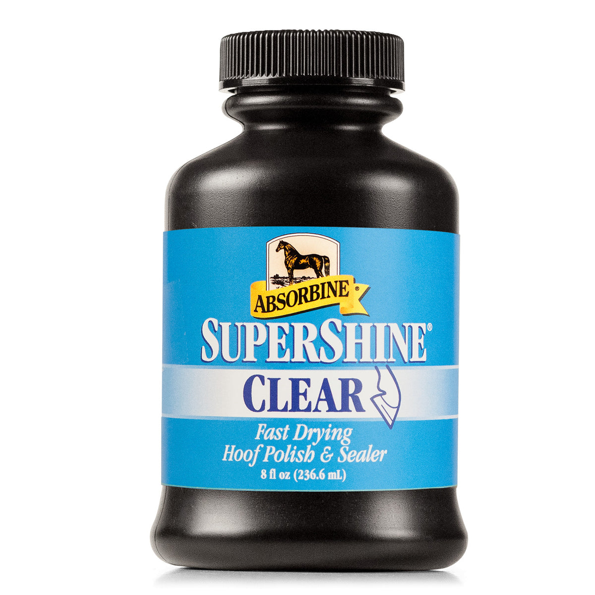 SuperShine®Hoof Polish&Sealer Clear 8oz w/Brush