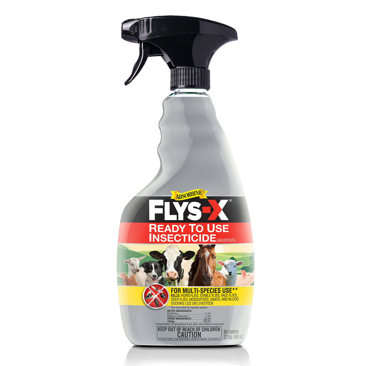 Flys-X®Insecticide&Repel Livestock 32oz Spray