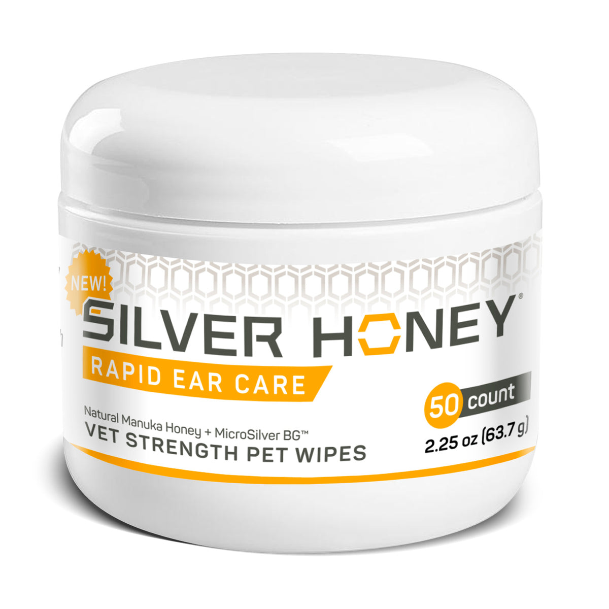 Silver Honey Ear Wipes