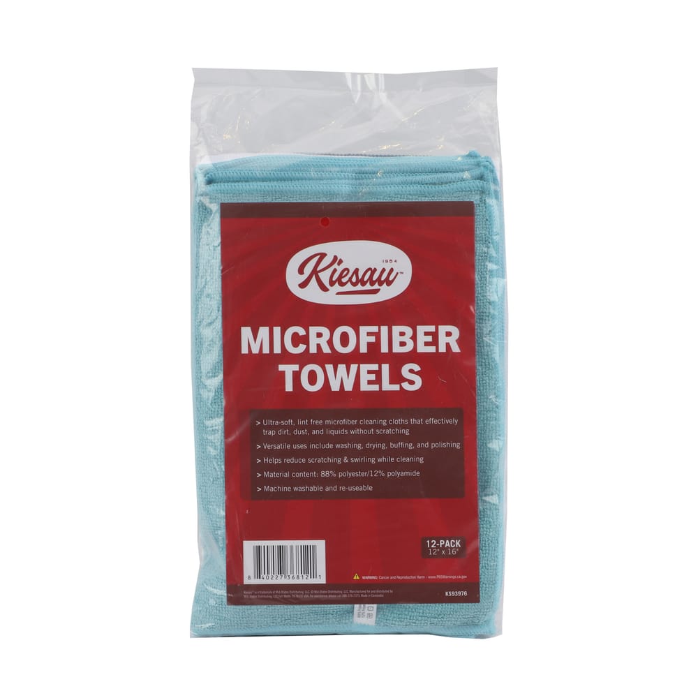 Microfiber Towels 12-Pack