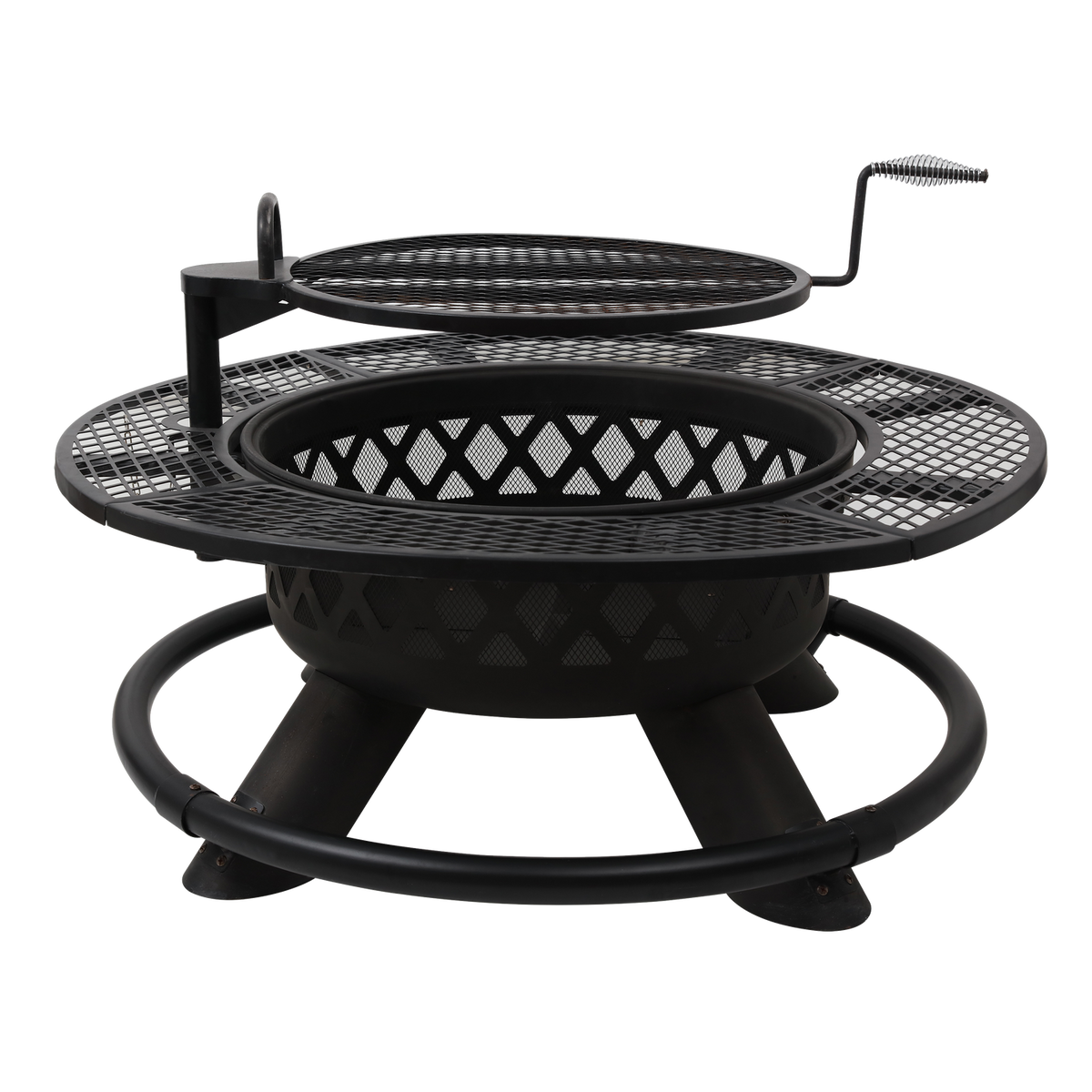 47" Fire Pit with Cooking Grate