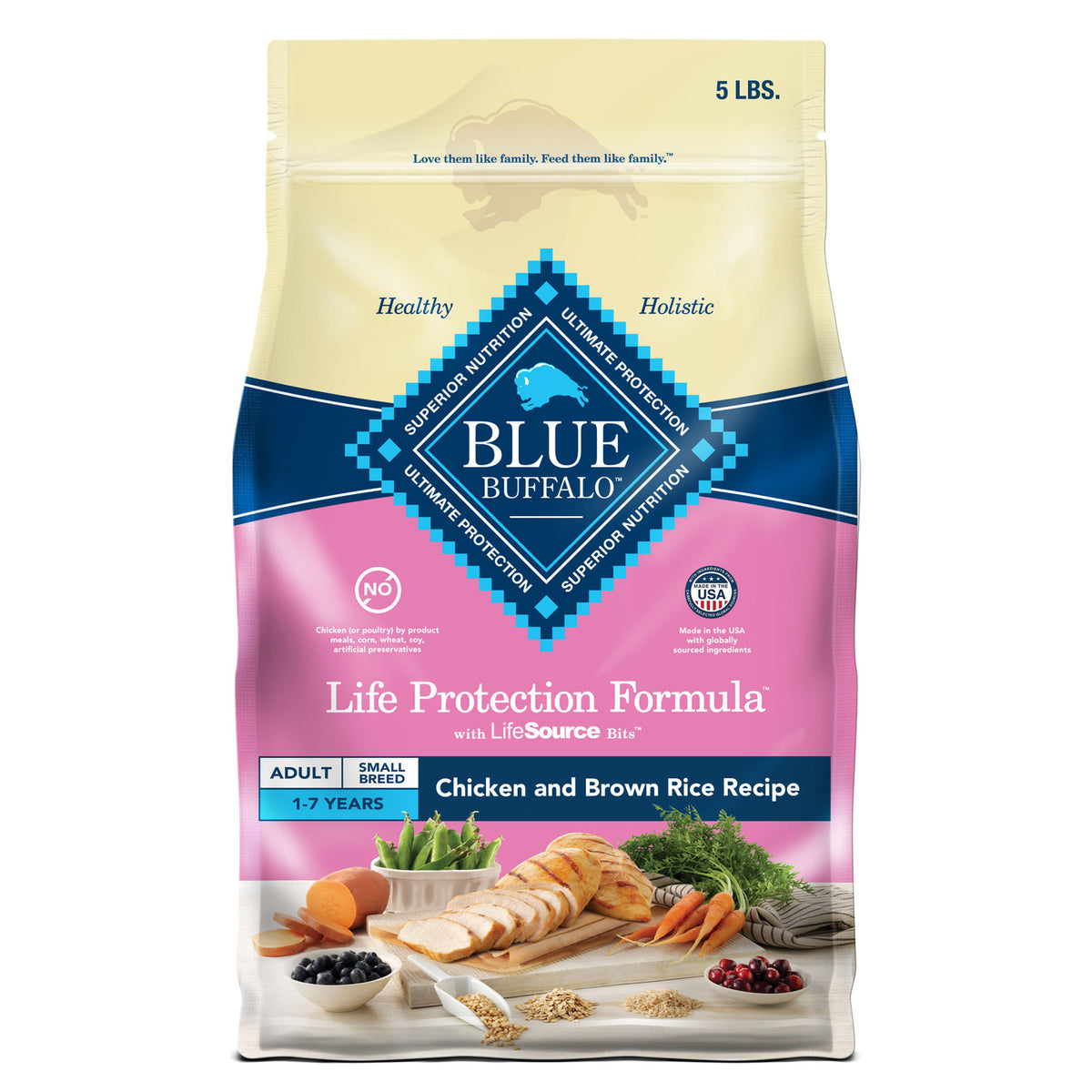 Lpf Sm Brd Adlt Dg Chicken 5LB