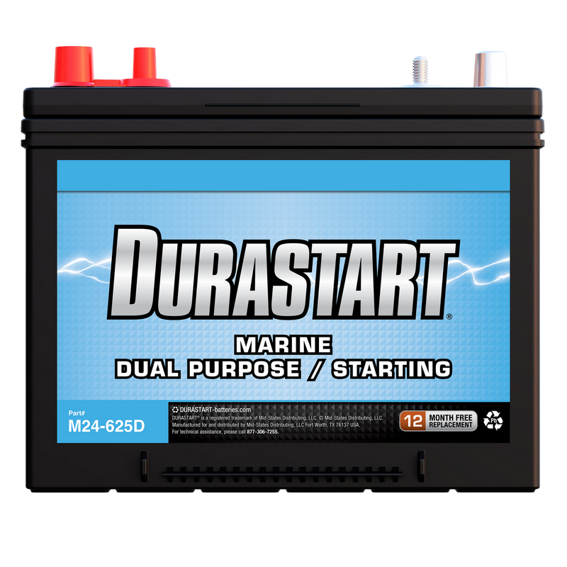Marine Dual Purpose/Starting Battery M24-625D