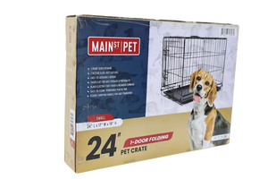 Main St. Pet™ 42" 1-Door Folding Pet Crate