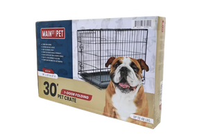 Main St. Pet™ 30" 1-Door Folding Pet Crate