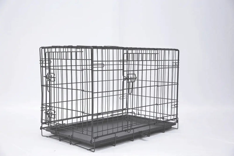 Main St. Pet™ 48" 2-Door Folding Pet Crate with Divider