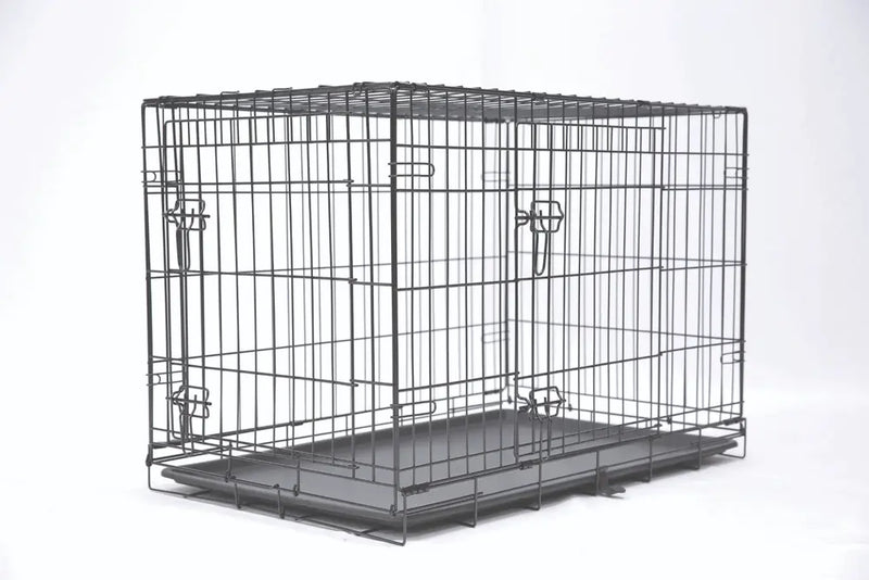 Main St. Pet™ 48" 2-Door Folding Pet Crate with Divider