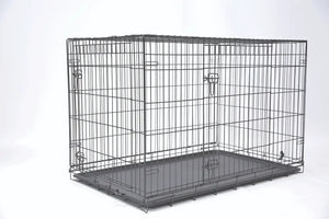 Main St. Pet™ 48" 2-Door Folding Pet Crate with Divider