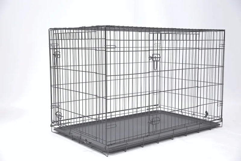Main St. Pet™ 48" 2-Door Folding Pet Crate with Divider
