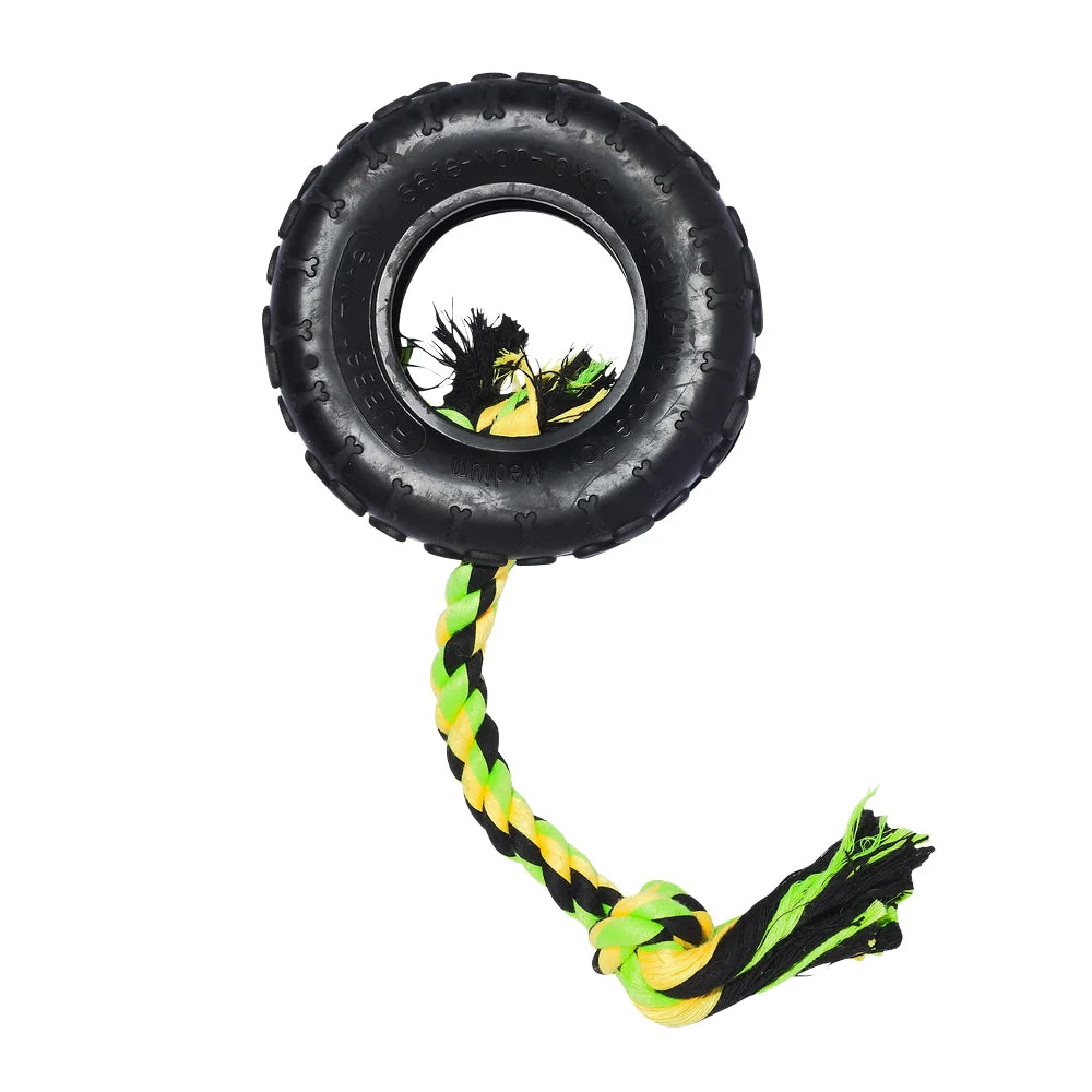 Main St. Pet™ 18" Tire With Rope Dog Toy