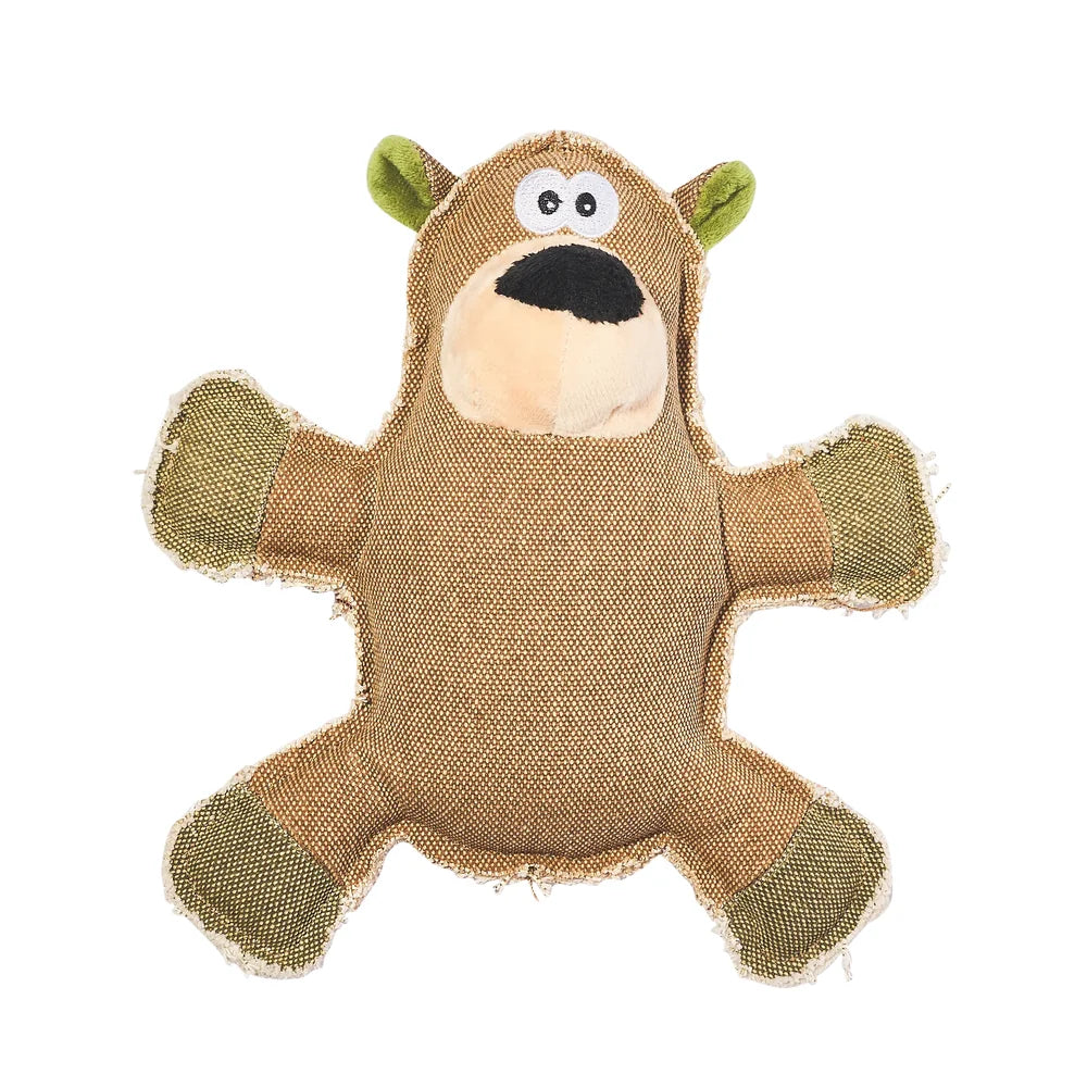 Main St. Pet™ Tough Bear Squeaky Dog Toy