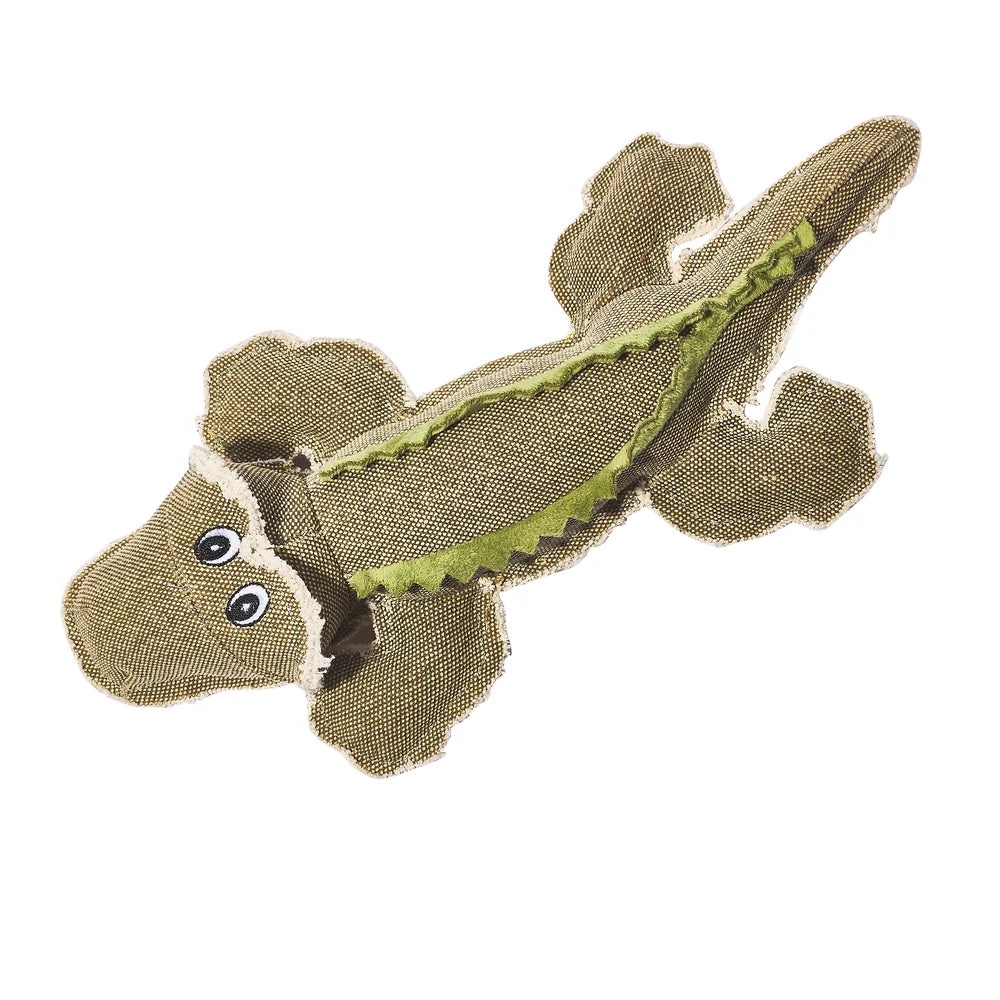Main St. Pet™ Tough Crocodile Squeaky Dog Toy