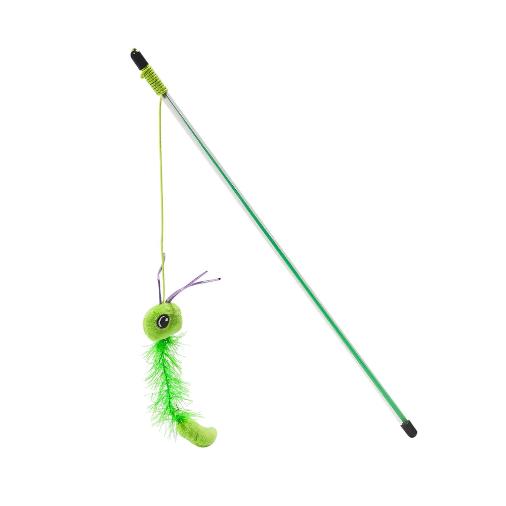 Main St. Pet™ Caterpillar Teaser Wand Cat Toy