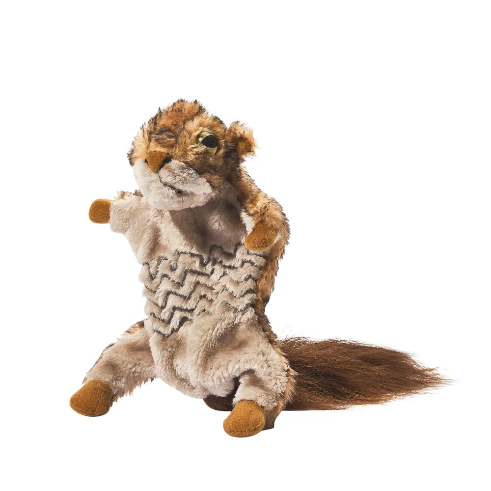 Main St. Pet™ Roadkill Squirrel With Ball Squeaky Dog Toy