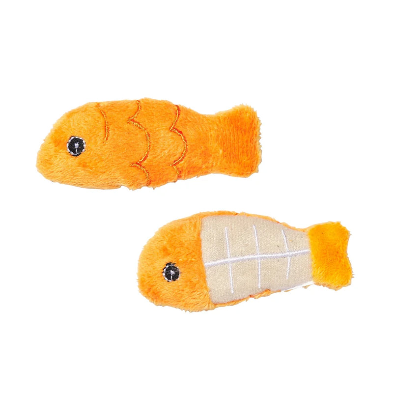 Main St. Pet™ 2-Pack Fish Catnip Cat Toys