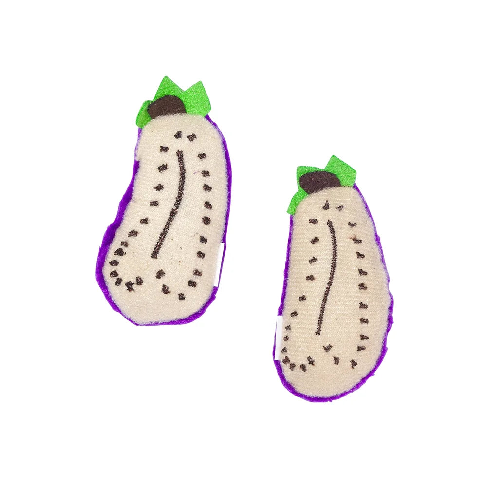 Main St. Pet™ 2-Pack Eggplants Catnip Cat Toys