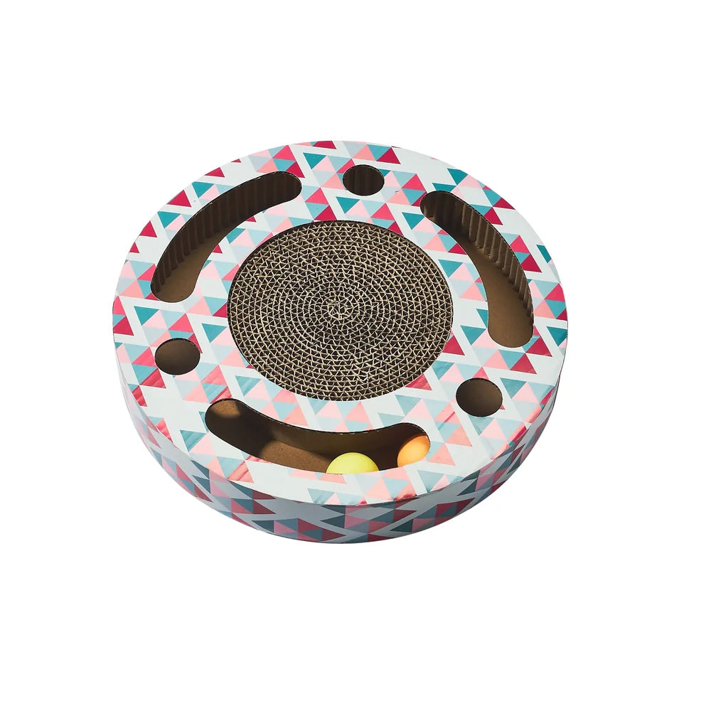 Main St. Pet™ Scratch & Play Ball Track Cat Toy