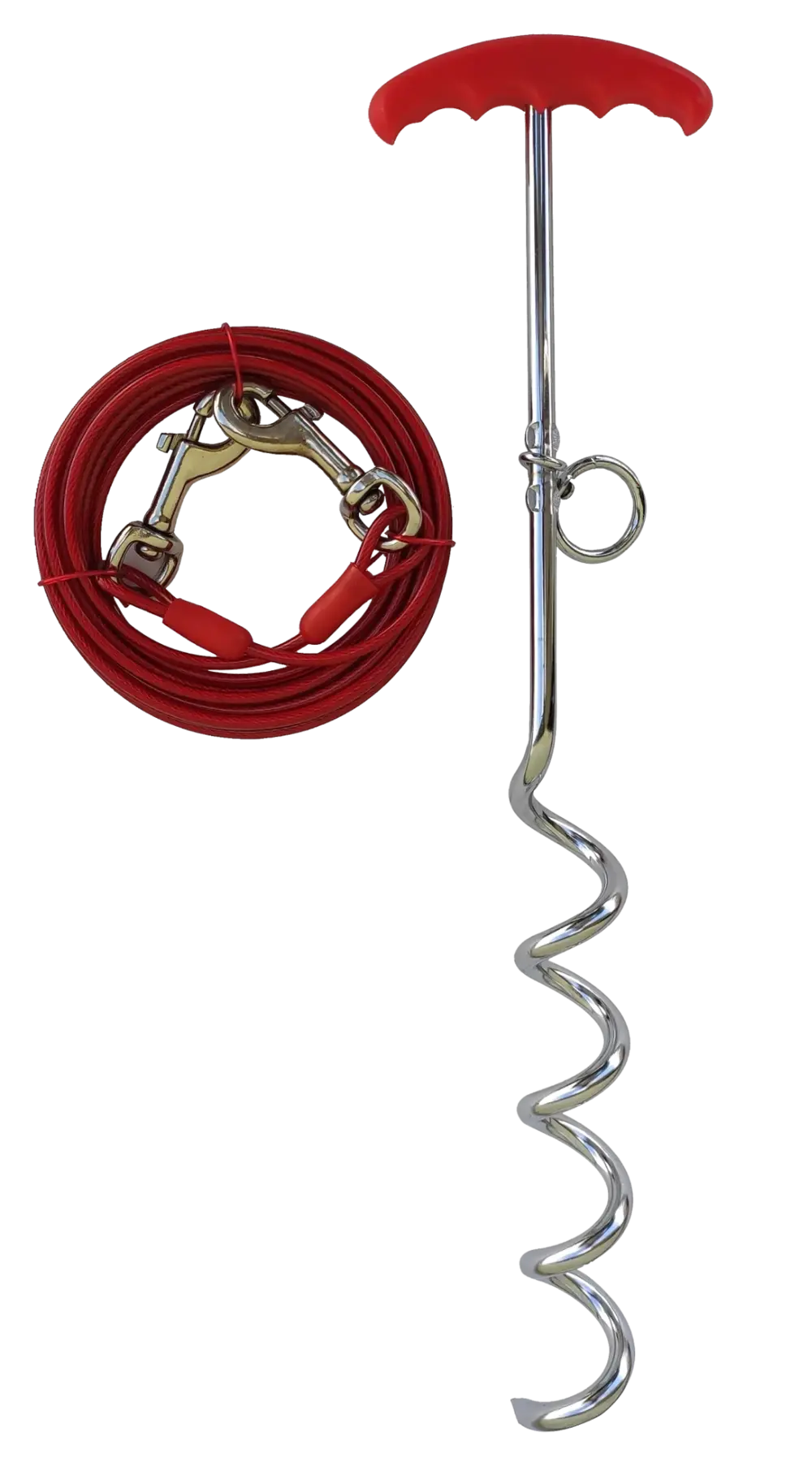 Main St. Pet™ 18" Dog Stake & 20 Ft. Tie-Out Cable Set