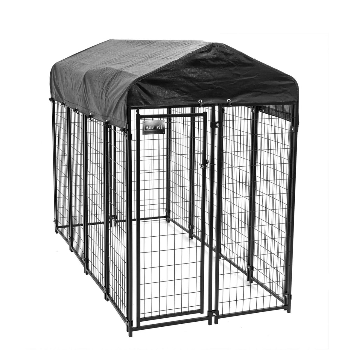 Main St. Pet™ 6' H x 4' W x 8' D Welded Wire Dog Kennel with Roof