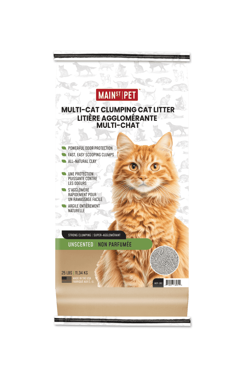 Main St. Pet™ Unscented Multi-Cat Clumping Cat Litter