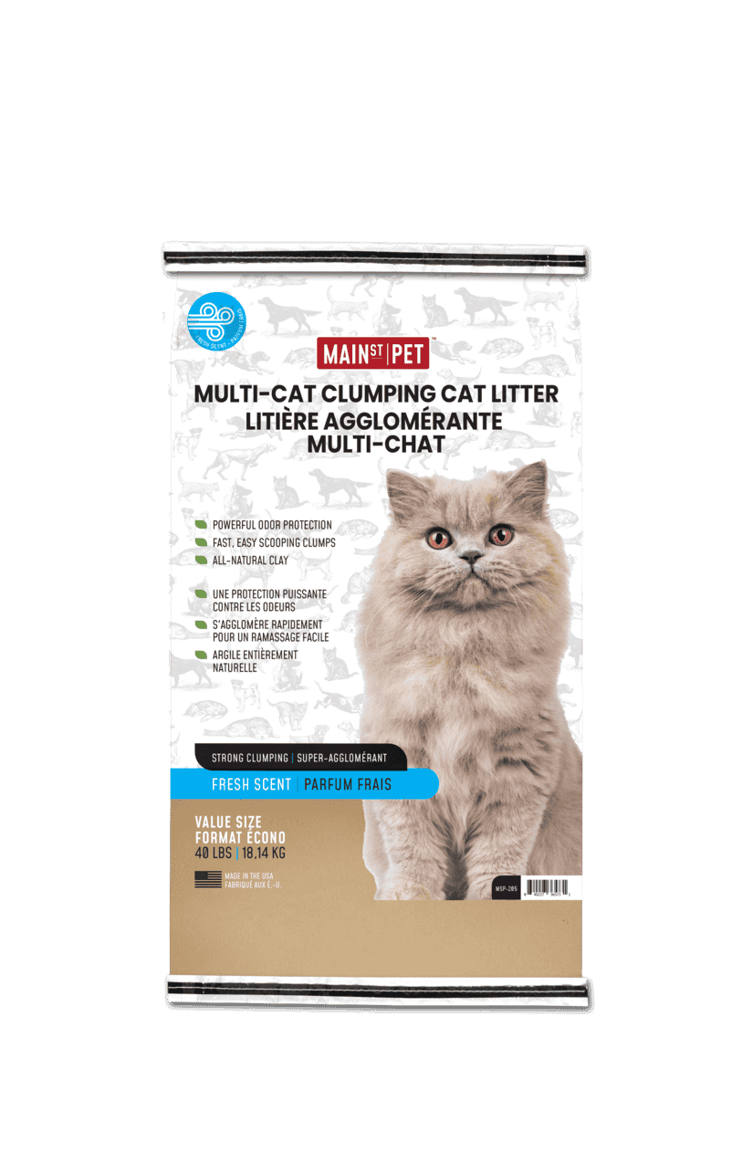 Main St. Pet™ Fresh Scent Multi-Cat Clumping Cat Litter